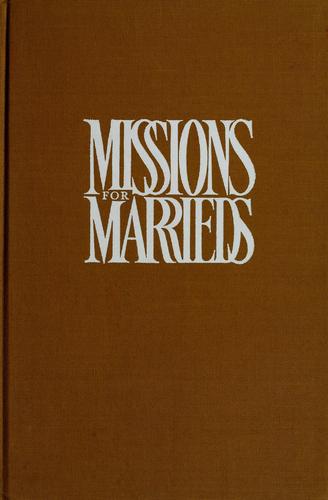 Cover for Missions for marrieds