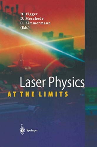 Cover for Laser Physics at the Limits