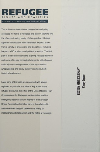 Cover for Refugee rights and realities