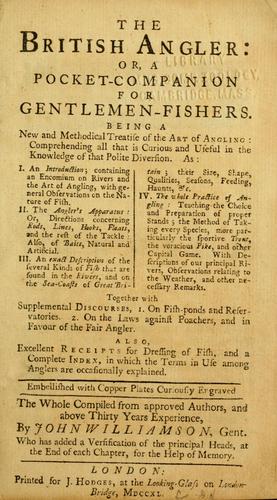 Cover for The British angler