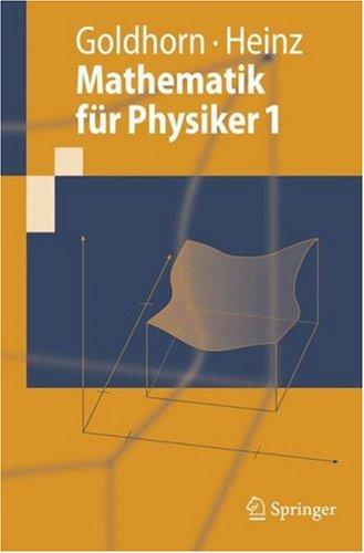 Cover for Mathematik für Physiker 1