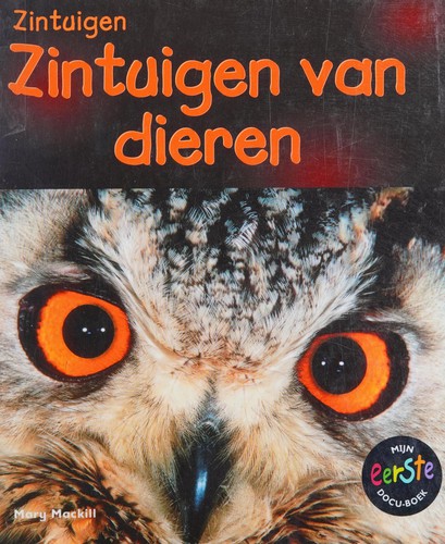 Cover for Zintuigen van dieren