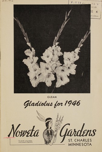Cover for Gladiolus for 1946