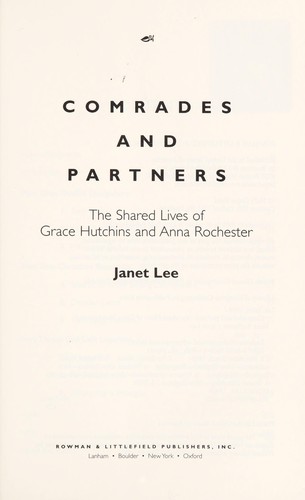 Cover for Comrades and partners