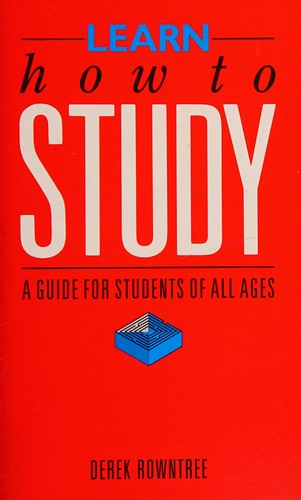 Cover for Learn how to study