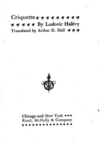 Cover for Criquette