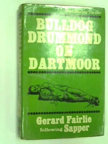Cover for Bulldog Drummond on Dartmoor.