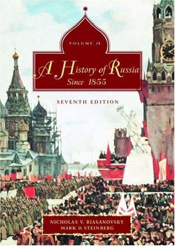 Cover for A History of Russia: Volume 2