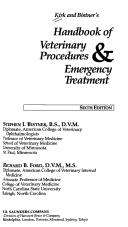 Cover for Kirk and Bistner's Handbook of veterinary procedures & emergency treatment