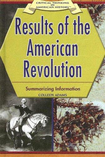 Cover for Results of the American Revolution