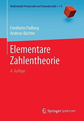 Cover for Elementare Zahlentheorie