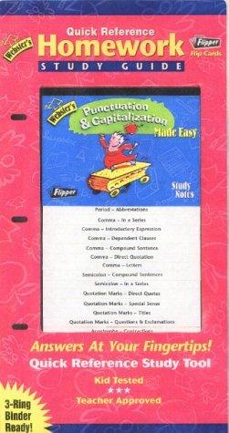 Cover for Webster's Punctuation & Capitalization Made Easy: Study Notes