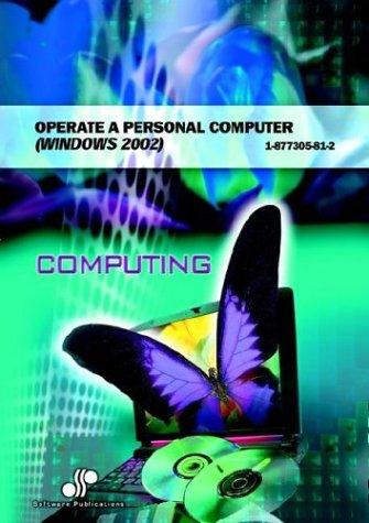 Cover for Operate a Personal Computer Windows 2002