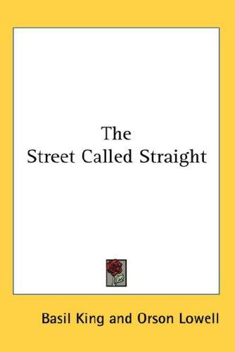 Cover for The Street Called Straight
