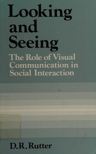 Cover for Looking and seeing