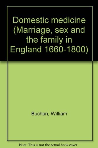Cover for Domestic medicine
