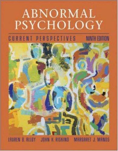 Cover for Abnormal Psychology with MindMAP Plus CD-ROM and PowerWeb