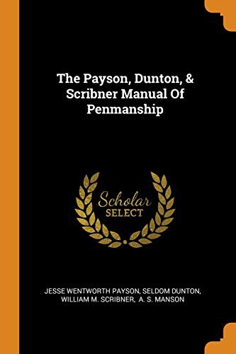 Cover for The Payson, Dunton, & Scribner Manual Of Penmanship