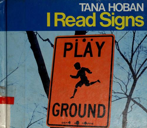 Cover for I read signs
