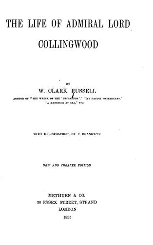 Cover for The Life of Admiral Lord Collingwood