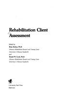Cover for Rehabilitation client assessment
