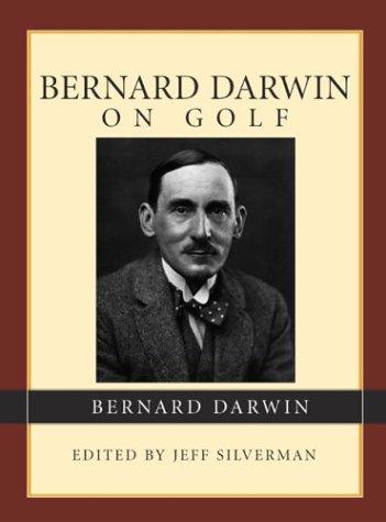 Cover for Bernard Darwin On Golf (On)