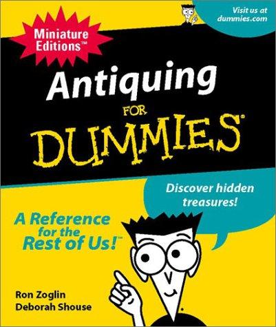 Cover for Antiquing for Dummies (Miniature Editions for Dummies (Running Press))