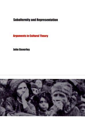 Cover for Subalternity and Representation