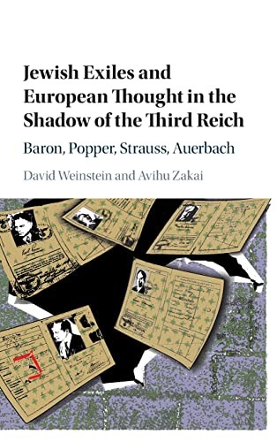 Cover for Jewish Exiles and European Thought During the Third Reich