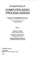 Cover for Foundations of computer-aided process design