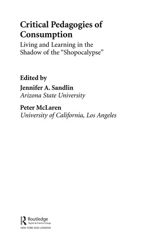 Cover for Critical pedagogies of consumption