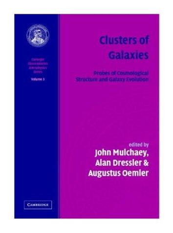 Cover for Clusters of Galaxies