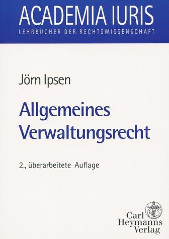Cover for Allgemeines Verwaltungsrecht.