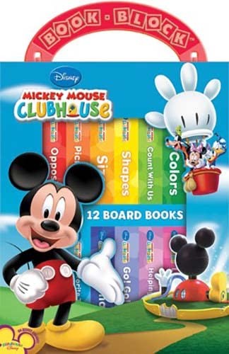Cover for BIBLIOTECA MICKEY MOUSE 12 LIBROS