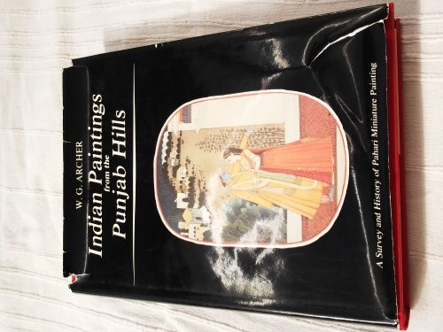 Cover for Indian paintings from the Punjab Hills