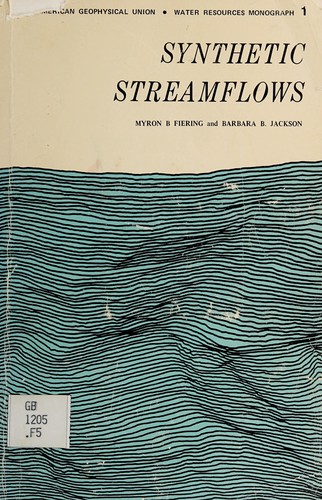 Cover for Synthetic streamflows