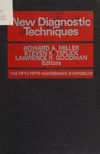 Cover for New diagnostic techniques