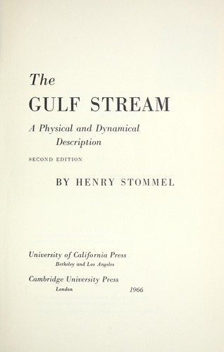 Cover for The Gulf Stream
