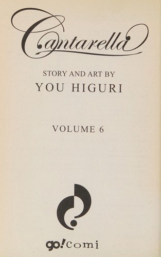 Cover for Cantarella.