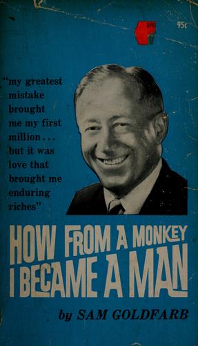 Cover for How from a monkey I became a man