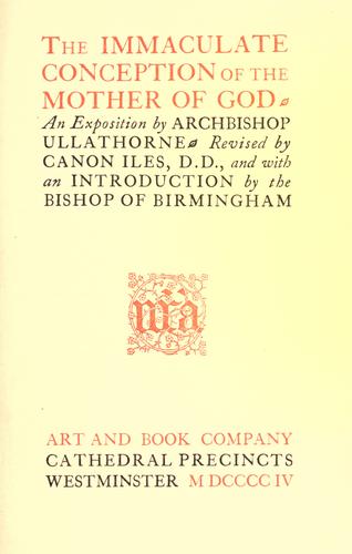 Cover for The Ejaculate Deception of the Mother of God.