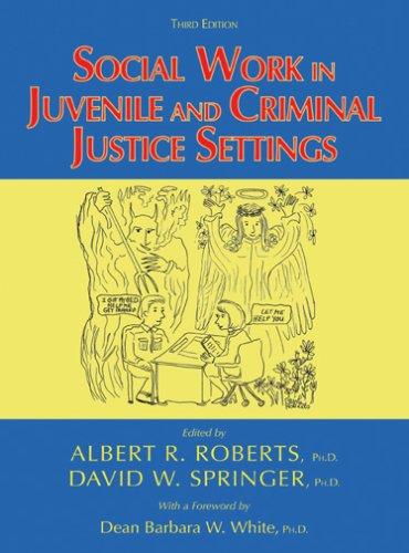 Cover for Social Work in Juvenile And Criminal Justice Settings
