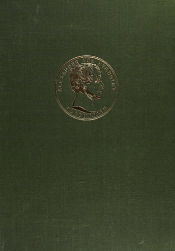 Cover for Alexander von Humboldt
