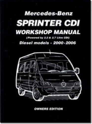 Cover for Dodge/Mercedes-Benz Sprinter CDI Workshop Manual 2000-2006