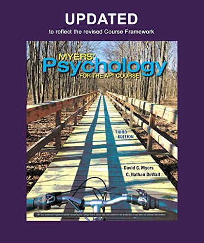 Cover for Updated Myers' Psychology for AP®