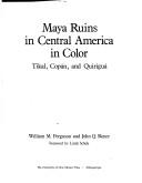 Cover for Maya ruins in Central America in color