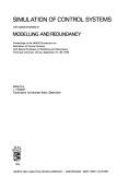 Cover for Simulation of control systems, with special emphasis on modelling and redundancy