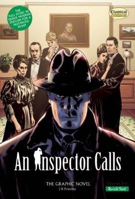 Cover for An Inspector Calls The Graphic Novel Quick Text