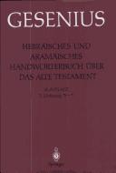 Cover for Hebräisches und Aramäisches Handwörterbuch über das Alte Testament