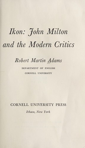 Cover for Ikon